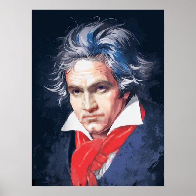 The Great Composers: Beethoven Poster (Front)
