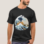 The Great Cookie Eating Wave Off Kanagawa Googly E T-Shirt