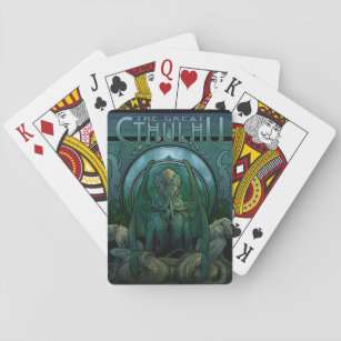 The Great Cthulhu Bicycle Playing Cards