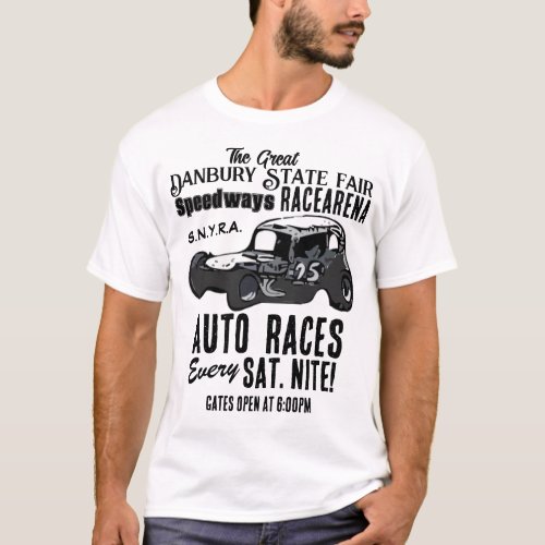 The Great Danbury State Fair Racearena 1_Sided T T_Shirt