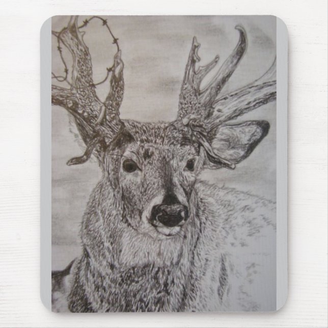 The great deer mouse pad (Front)