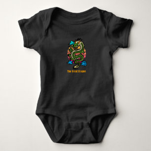 The Great Dragon Baby Bodysuit
