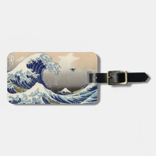 The Great Drone Wave Off Kanagawa Luggage Tag