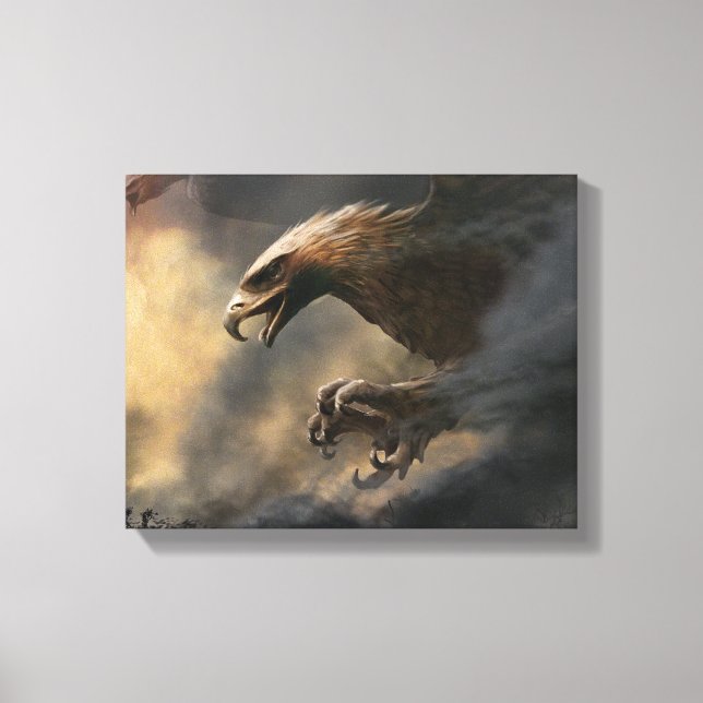 The Great Eagles Concept Canvas Print (Front)