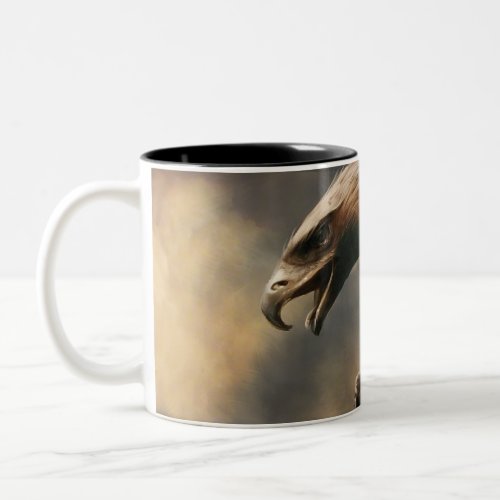 The Great Eagles Concept Two_Tone Coffee Mug