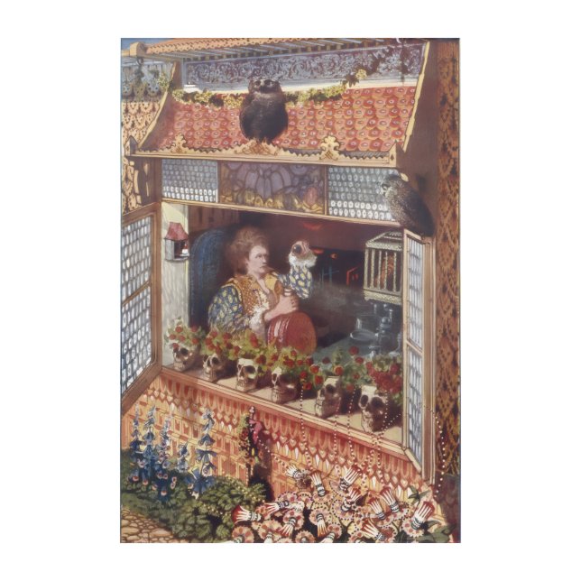 The Great Encahnter Acrylic Print (Front)