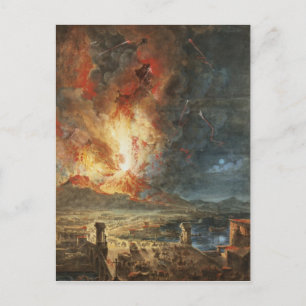 The Great Eruption of Mt. Vesuvius Postcard