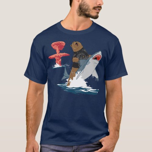 The Great Escape _ bear shark cavalry T_Shirt
