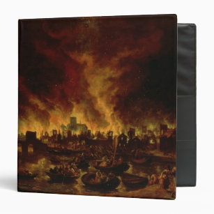 The Great Fire of London in 1666 Binder