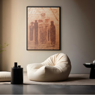 The Great Gallery, Horseshoe Canyon, Utah  Framed Art