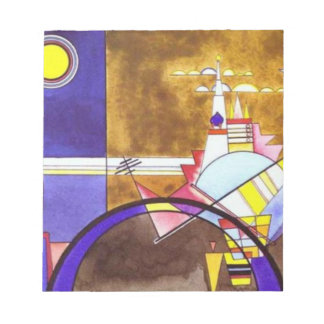 The Great Gate of Kiev Wassily Kandinsky Notepad