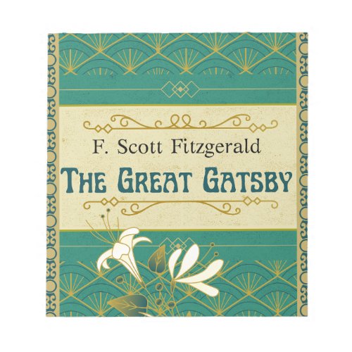The Great Gatsby _ F Scott Fitzgerald  Notepad