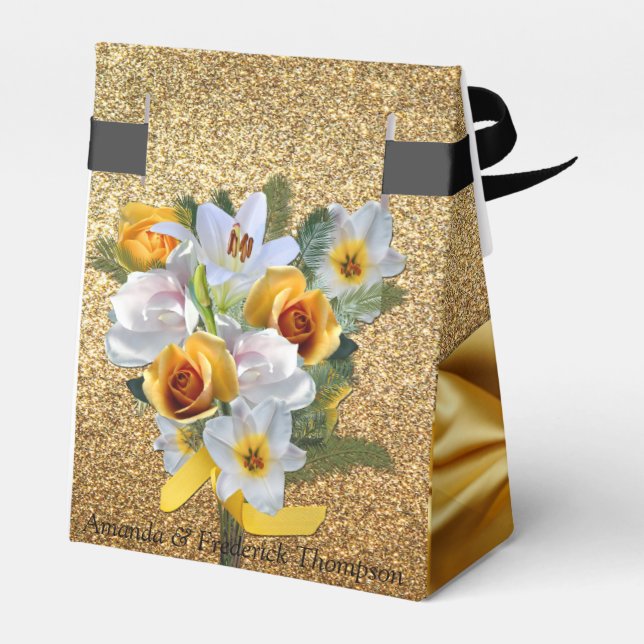 The Great Gatsby Favor Boxes (Back Side)