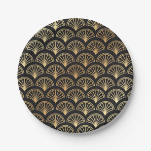 The Great Gatsby New Year 2022 Paper Plates