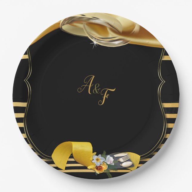 The Great Gatsby Party Plates (Front)