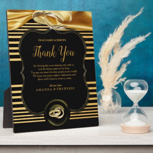 The Great Gatsby Thank You Plaque