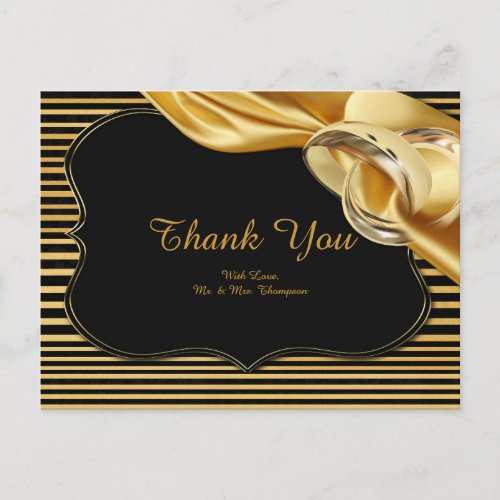 The Great Gatsby Thank You Postcard