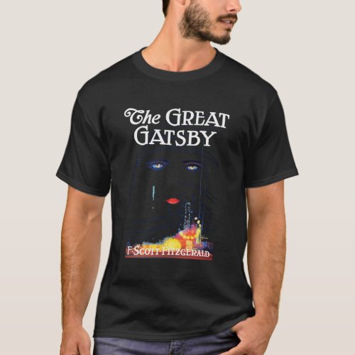 The Great Gatsby The Great Gatsby Blue Small T_Shirt