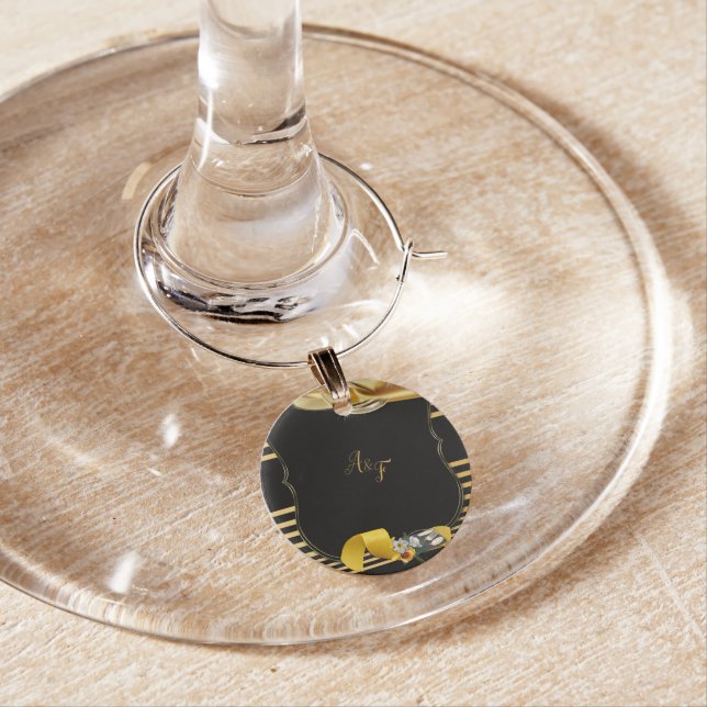 The Great Gatsby Wine Charms (In Situ)