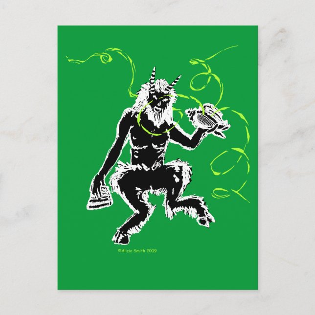 The Great God Pan Postcard (Front)