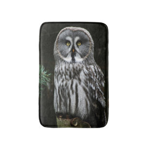 The Great Grey Owl bmm Bath Mat