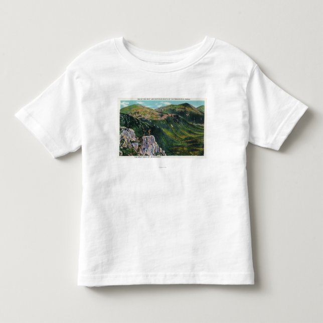 The Great Gulf of the Presidential Range View Toddler T-shirt (Front)