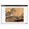 The Great Hokusai Wave Bamboo Inlay Style