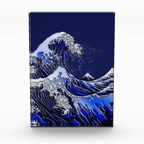 The Great Hokusai Wave Chrome Carbon Looks Award