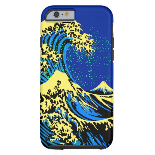The Great Hokusai Wave in Pop Art Style Tough iPhone 6 Case