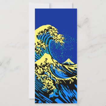 The Great Hokusai Wave In Pop Art Style Decor by CaptainShoppe at Zazzle