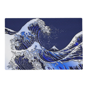 The Great Hokusai Wave Modern styles Placemat