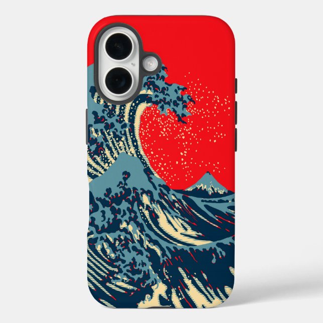 The Great Hokusai Wave Pop Decor Case-Mate iPhone Case (Back)