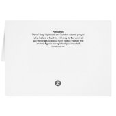 The Great Hunt Petroglyph Panel Cards (Back Horizontal)