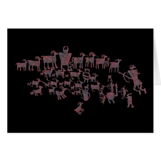The Great Hunt Petroglyph Panel Cards (Front Horizontal)