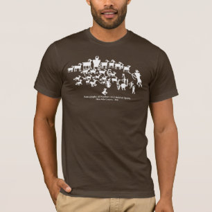 The Great Hunt Petroglyph Panel T-Shirt
