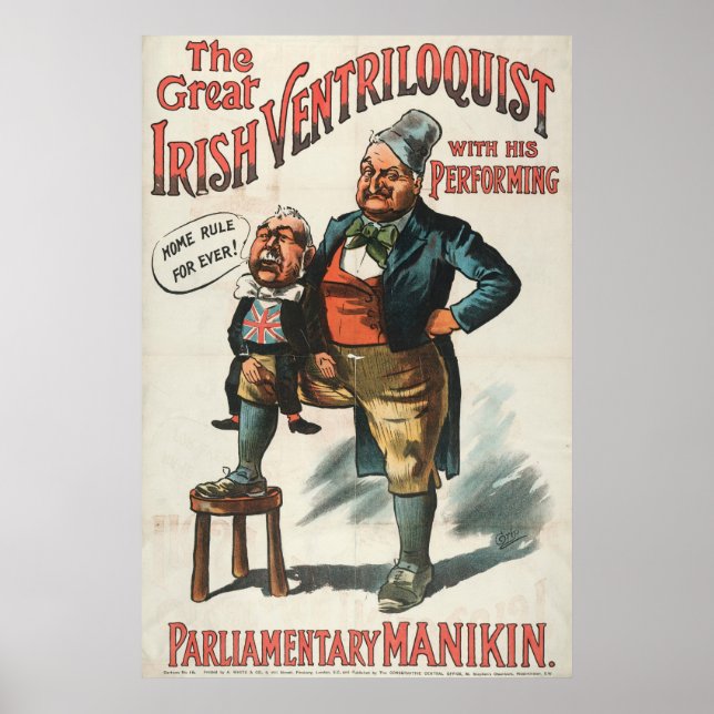 The Great Irish Ventriloquist Poster (Front)