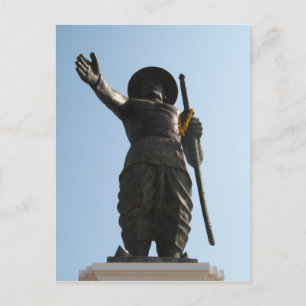 The Great King Anouvong ... Vientiane, Laos Postcard