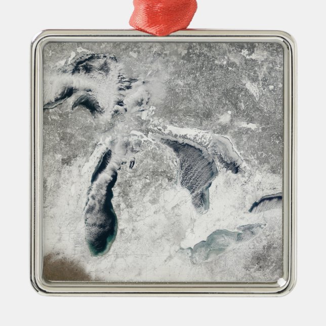 The Great Lakes 2 Metal Ornament (Front)