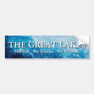 The Great Lakes Bumper Sticker