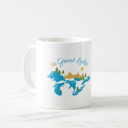 The Great Lakes Coffee Mug