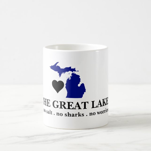 The Great Lakes Coffee Mug (Center)