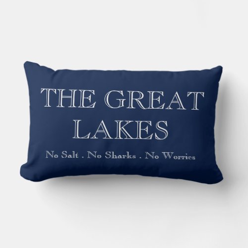 The Great Lakes Lumbar Pillow