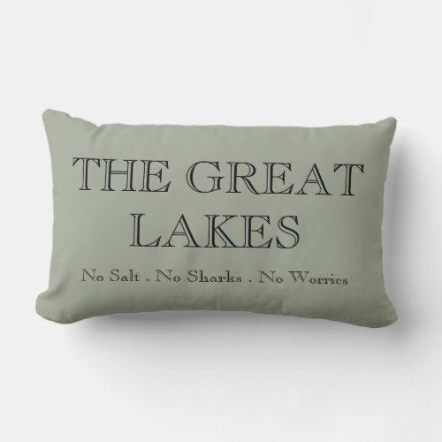 The Great Lakes Lumbar Pillow