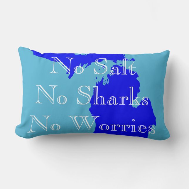 The Great Lakes - Lumbar Pillow (Front)