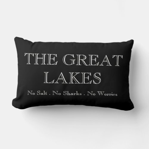 The Great Lakes Lumbar Pillow