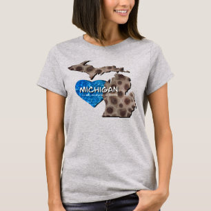 The Great Lakes no salt, no sharks, no worries T-Shirt