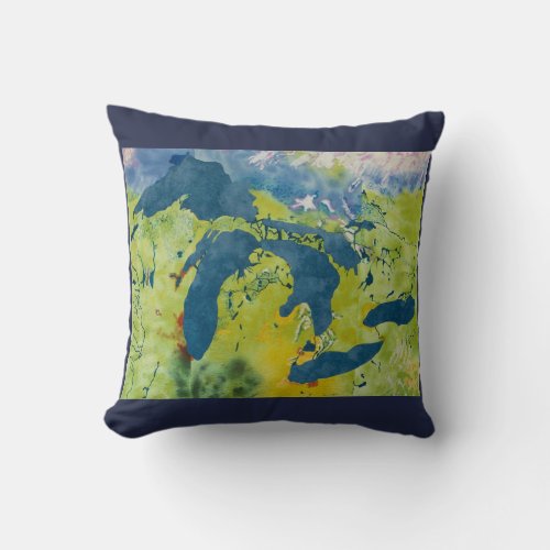 The Great Lakes Project Pillow