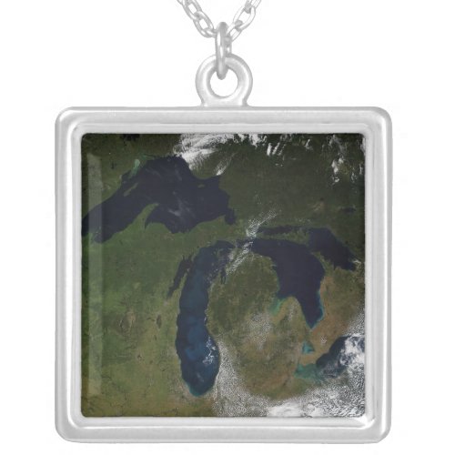 The Great Lakes Silver Plated Necklace