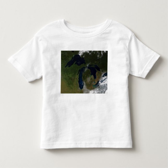 The Great Lakes Toddler T-shirt (Front)