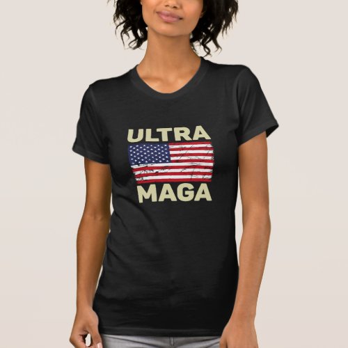 The Great Maga King Donald Trump _ Ultra Mega Eagl T_Shirt